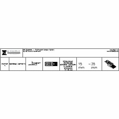 Wsporniki tarasowe RAPTOR do legarów i desek