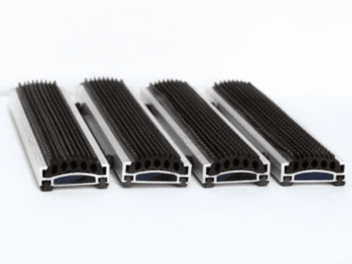 Mata aluminiowa z wkładem gumowym