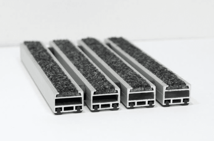 Mata aluminiowa z wkładem filcowym