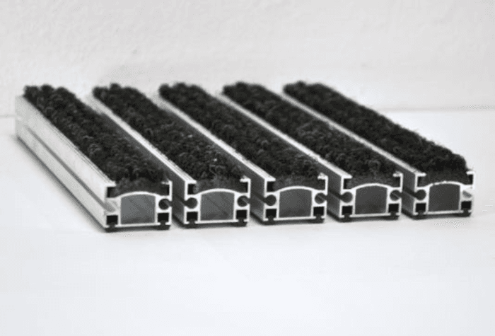 Mata aluminiowa z wkładem filcowym