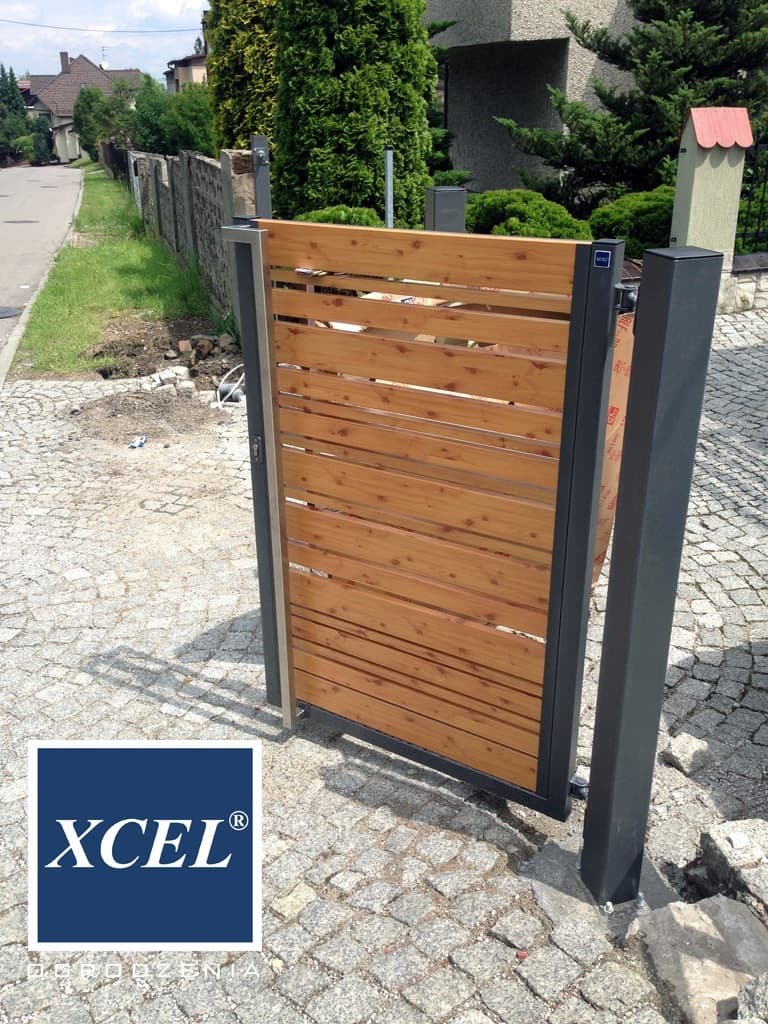 Xcel Ogrodzenia Arete Horizon Wood Furtka 2