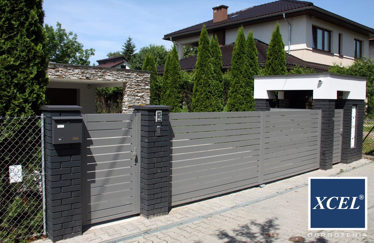 Xcel Ogrodzenia Arete Horizon Brama Skrzydłowa 5