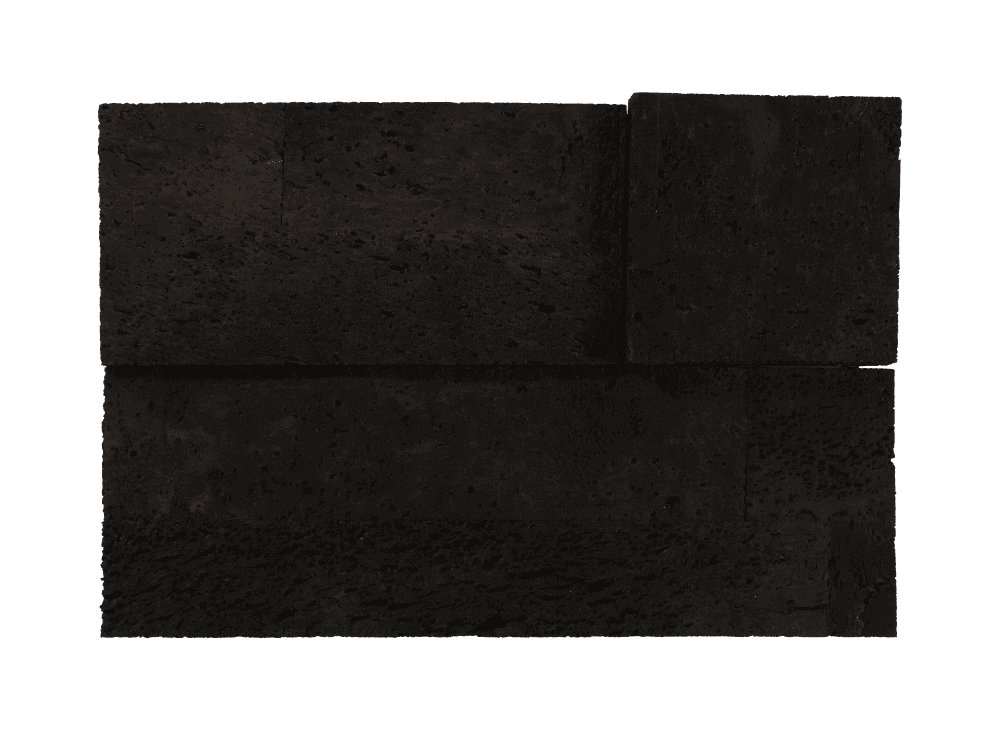 Cork Bricks 3D Black