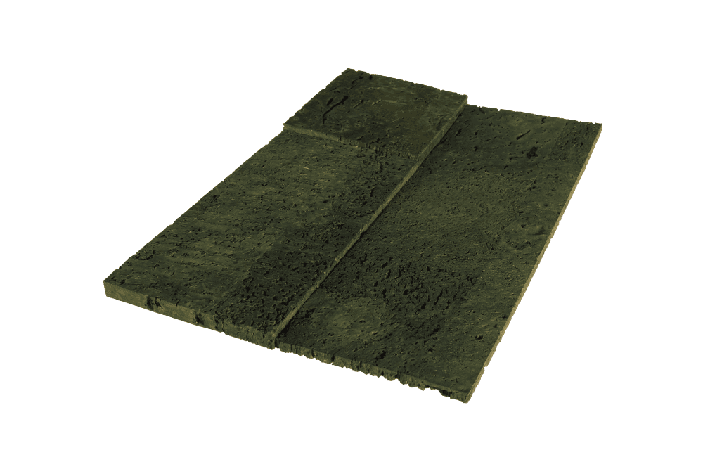 Cork Bricks 3D Green perspektywa