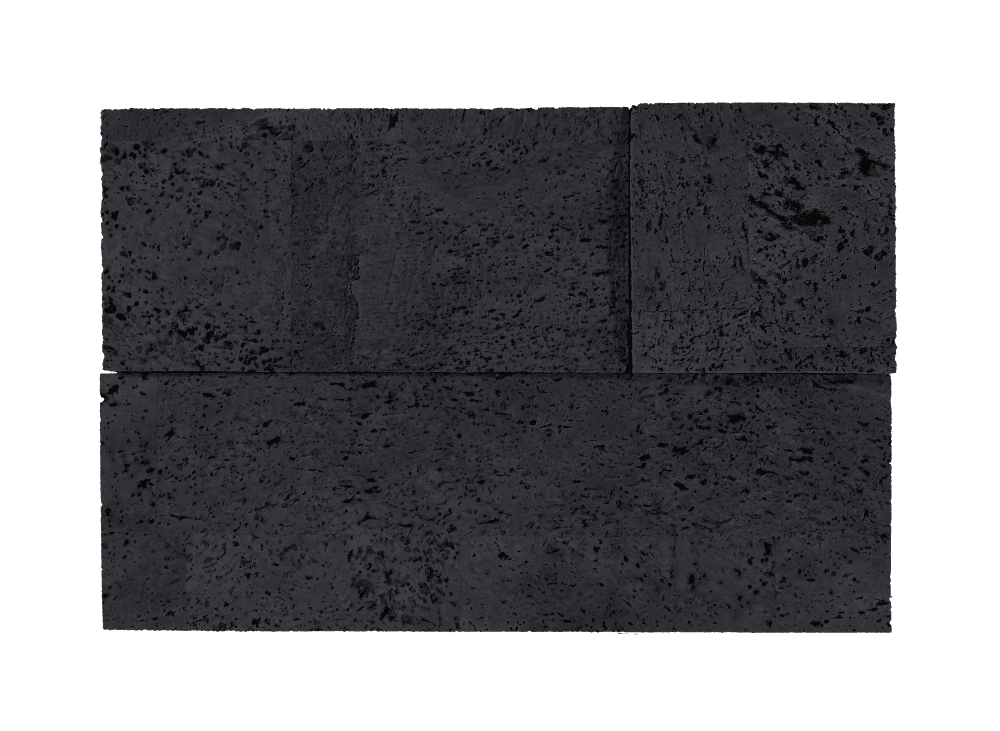 Cork Bricks 3D Gray