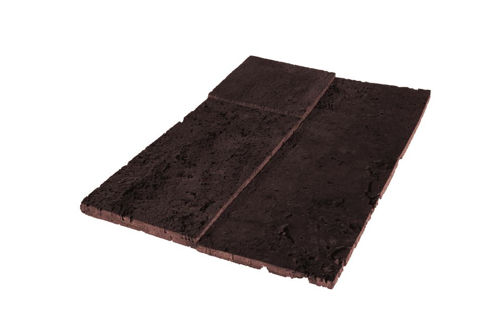 Cork Bricks 3D Terracota perspektywa