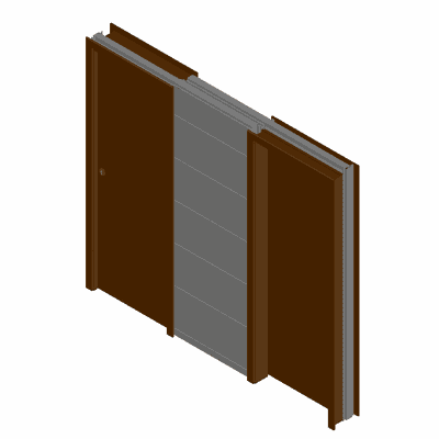 Kaseta Zachodząca do ściany murowanej 225mm