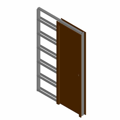 Kaseta pojedyncza do ściany gips-karton 125mm