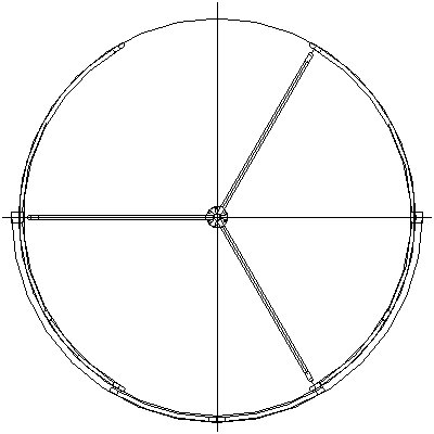 widok z góry - drzwi zamknięte