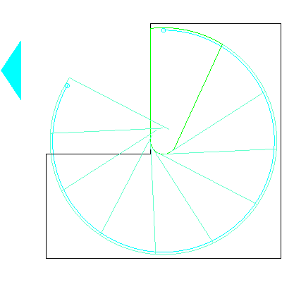 Schody kręcone PHOLA 11 stopni podest stopień zw