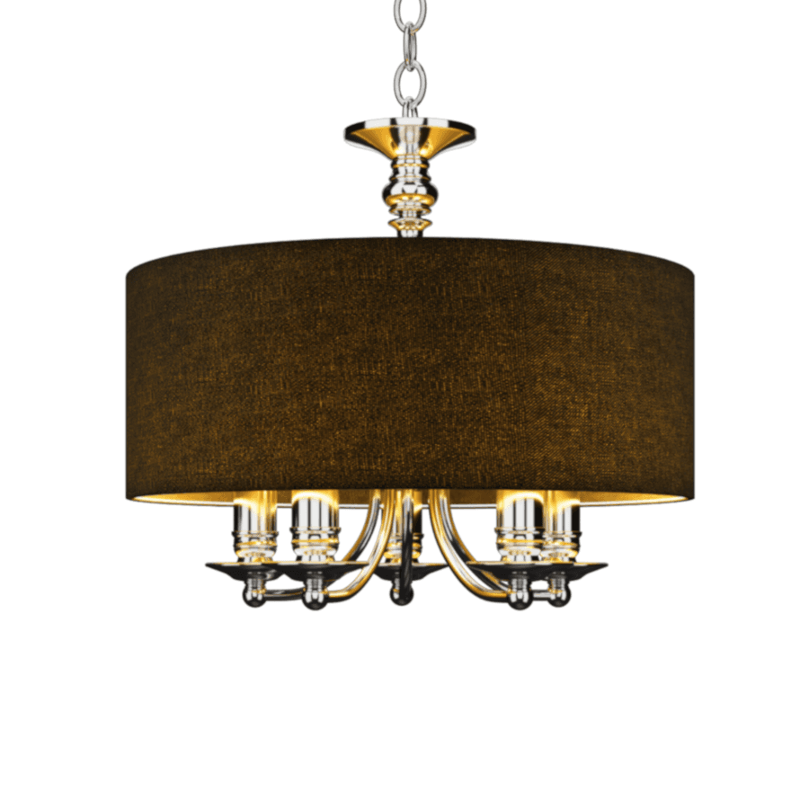 OBJ Lampa wisząca ABU DHABI P05697BK