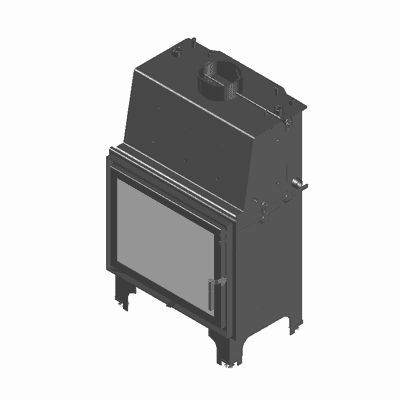 Kominki z płaszczem wodnym - linia AQUARIO