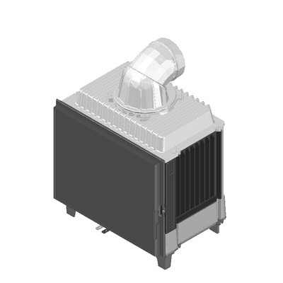 Kominki powietrzne żeliwne - linia FRANEK