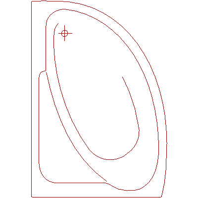 Wanny narożne niesymetryczne