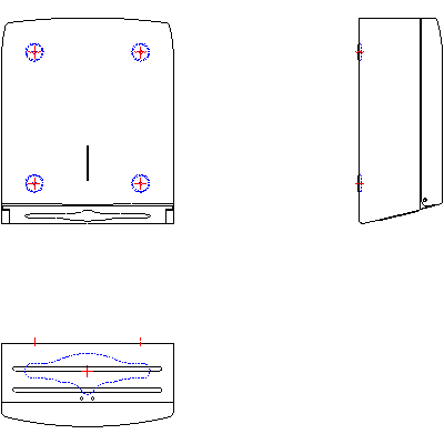 Podajnik ręczników papierowych