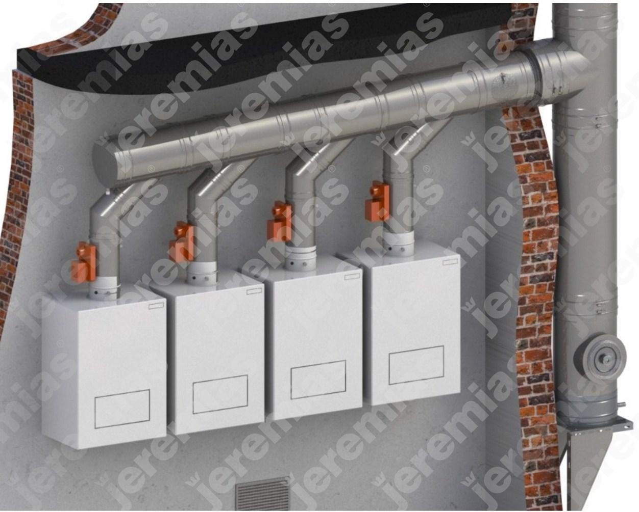 Kominowe systemy kaskada