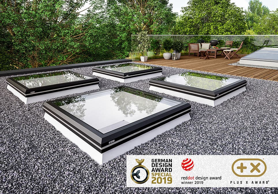 LAMILUX Glass Skylight FE roof window