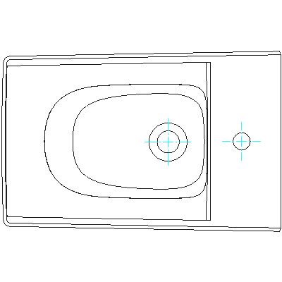 Bidet wiszący #229215 Design by sieger design