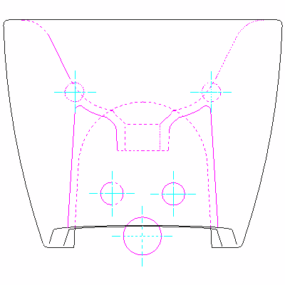 Bidet wiszący #229215 Design by sieger design