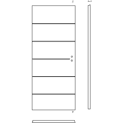 Drzwi wewnątrzlokalowe SONATA LUX W5 VD5