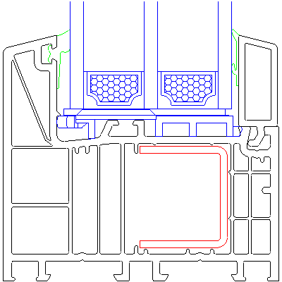 szklenie na ramie HO9020