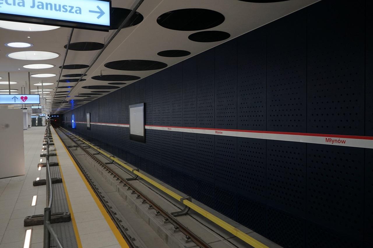 METRO C7 STACJA MŁYNÓW - systemy BSP FTF, KCS i KWRW