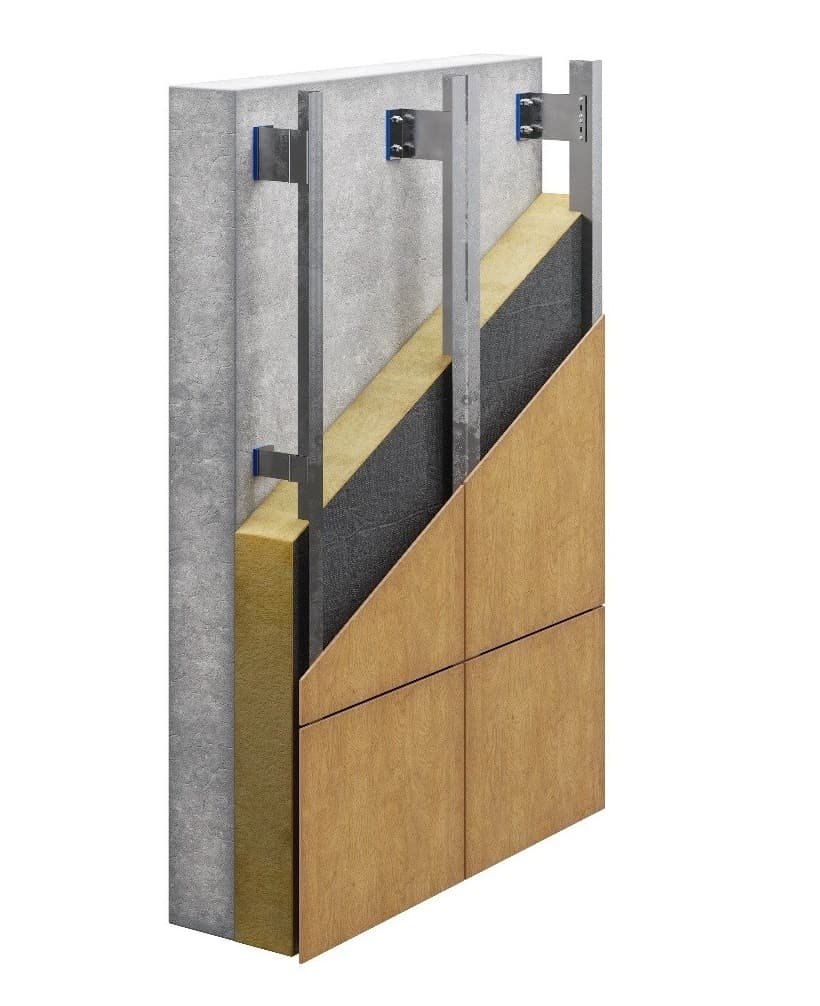 SYSTEM PODSTAWOWY ELEWACJI WENTYLOWANEJ BSP KW