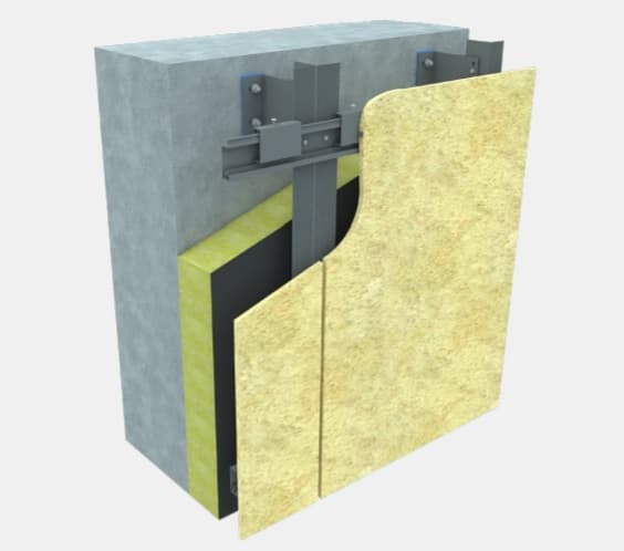 SYSTEM ZACZEPOWY ELEWACJI WENTYLOWANEJ BSP KWRZ