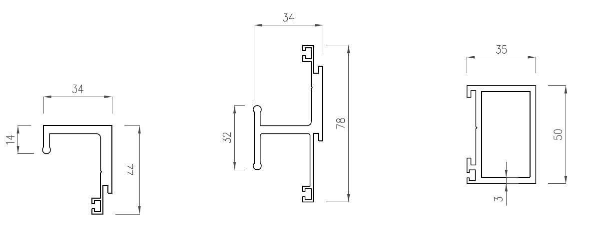 System Zaczepowy BSP KCP - rysunki techniczne