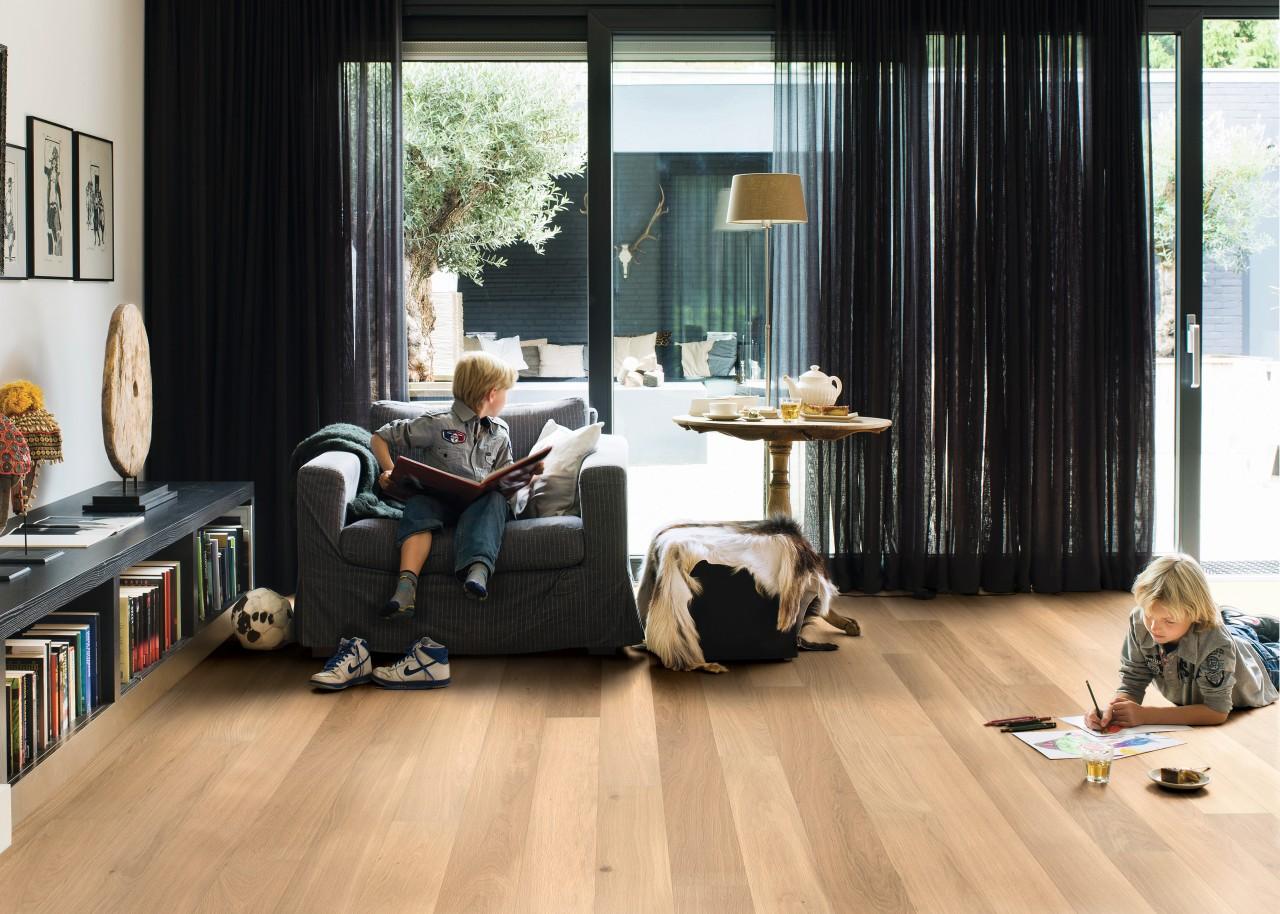 DĄB CZYSTY MATOWY, DESKA ( CAS 1341 )