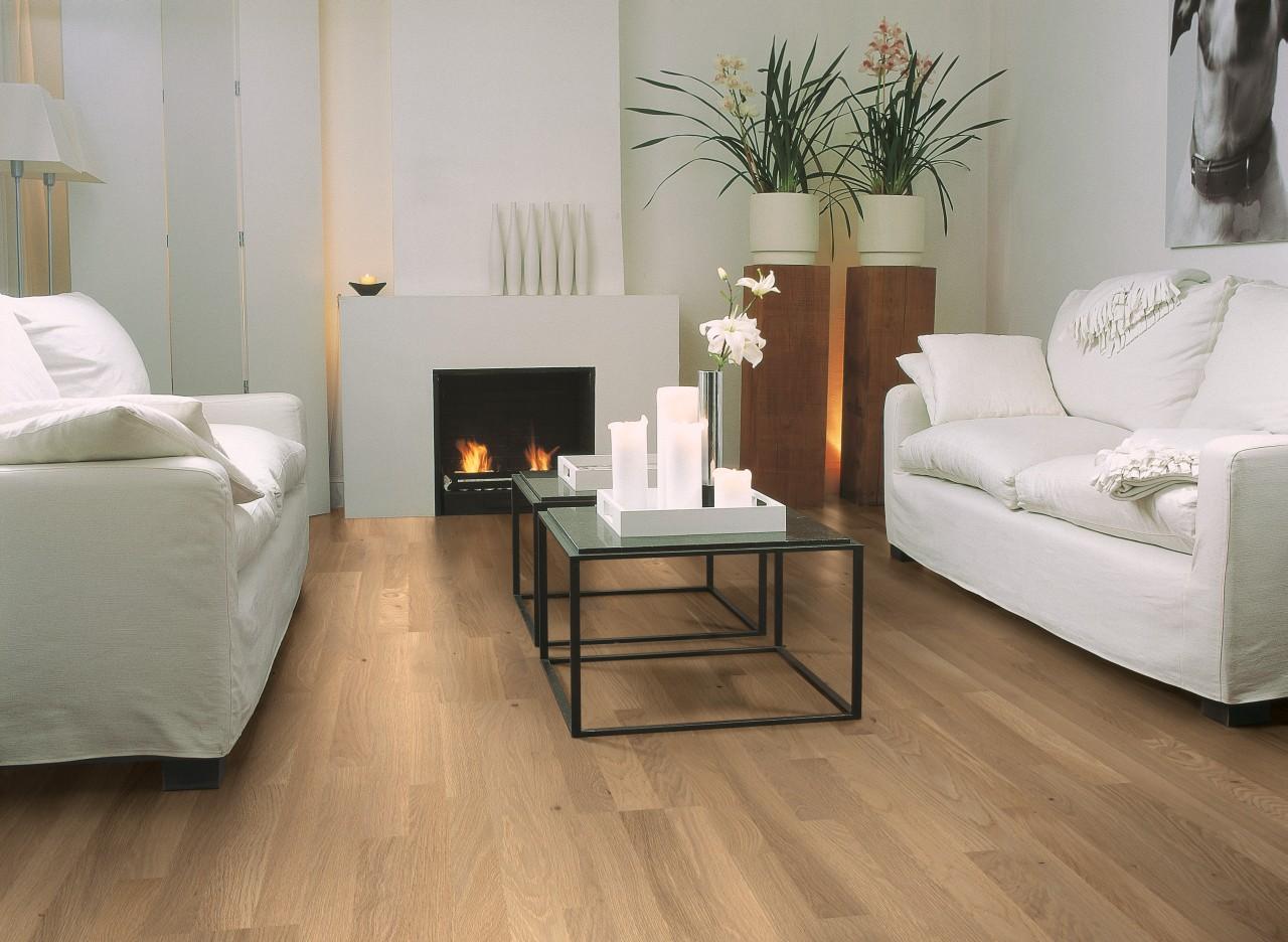 DĄB CZYSTY MATOWY, DESKA TRZYLAMELOWA ( VIL 1360L )