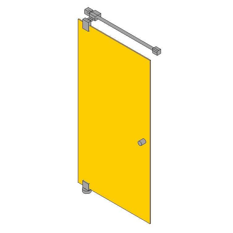 KABIS_GLASS_TYPE I_1door_LOW.rfa