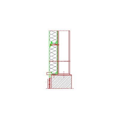 Balex Metal - BALEXTHERM-PU-W-PL06 Oparcie płyt na belce podwalinowej lub na fundamencie - poziomy układ płyt