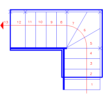 Zabiegowe schody uniwersalne A1