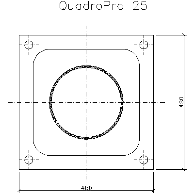 System kominowy QUADRO PRO