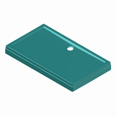 Brodzik Davos 293 120x100 (DA49)