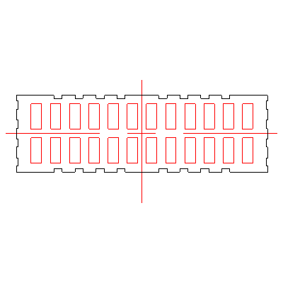 Poryzowane cegły modularne