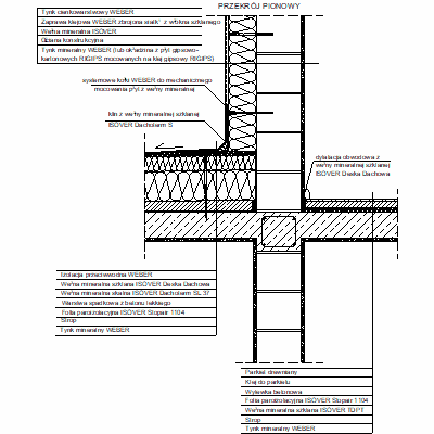 Acoperiș solid pe substrat de beton