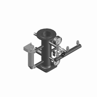 DN 100 boiler safety valve assembly