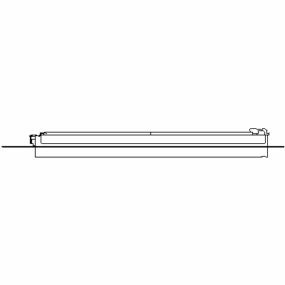 VELUX - GLU-0051B - size 780x1400 (MK08) - Flashing Visible - SIDE