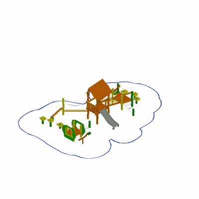 Zjeżdżalnie, Domki zabaw, Dreamworld