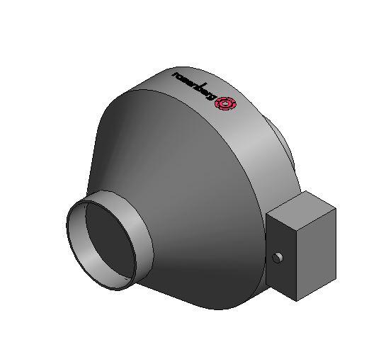 Wentylatory kanałowe z przyłączem okrągłym R G