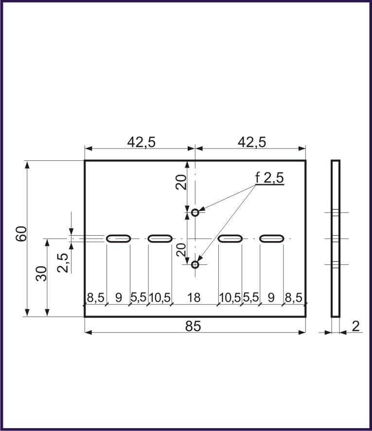 Fundament UI (z płytą U-85K)
