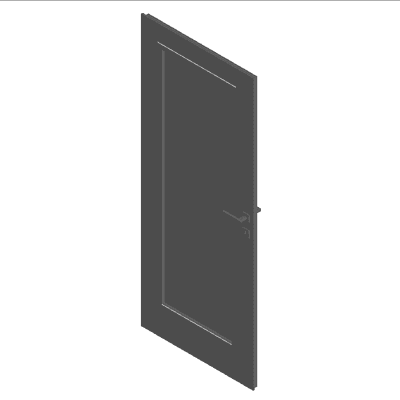 Drzwi wewnątrzlokalowe PŁASKIE DR Przylgowe Rozmiar 80