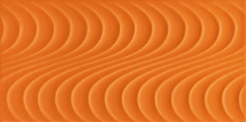 Płytka Wave-orange-A