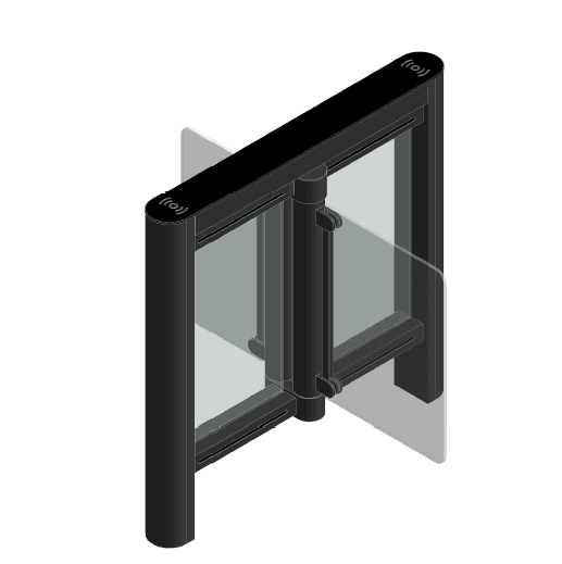 Bramka szybkiego tranzytu uchylna - EasyGate SG 1000 M 2W