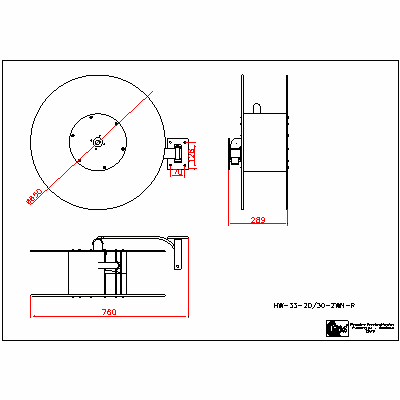 Hydrant HW-33-20-30-ZWN-R