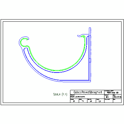 System rynnowy Galeco PVC 130/80