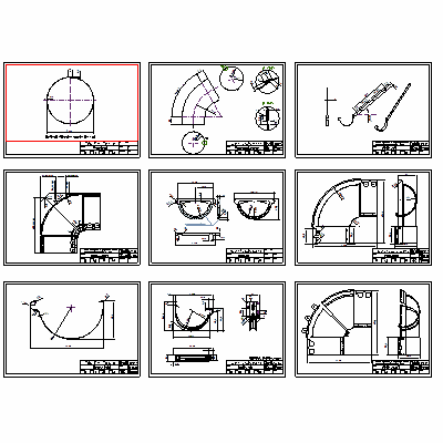 System rynnowy STAL 135/100
