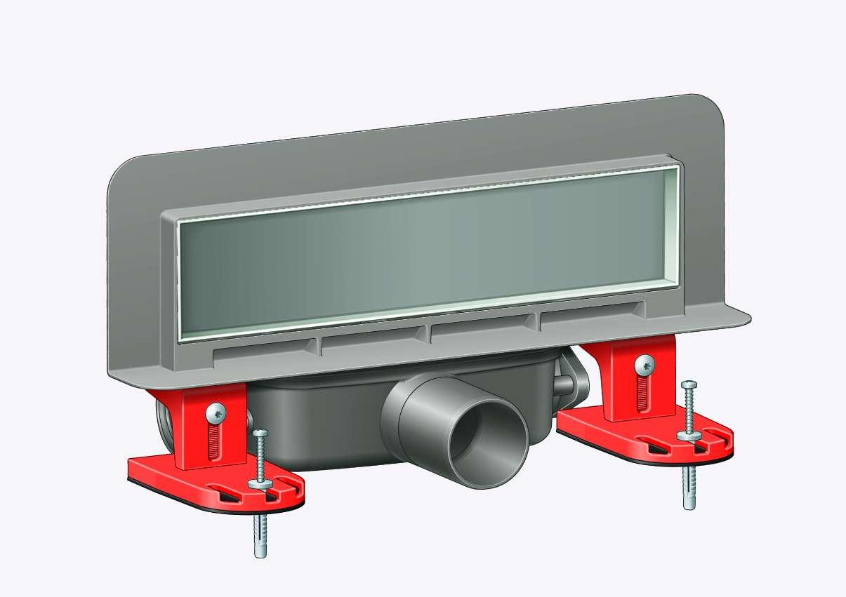 Odpływ ścienny Scada 48000.01 niewidoczny